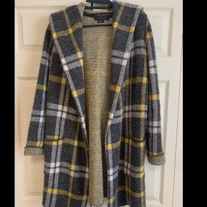 TAHARI Sweater Coat